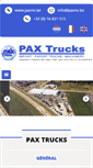 Mobile Screenshot of paxnv.be